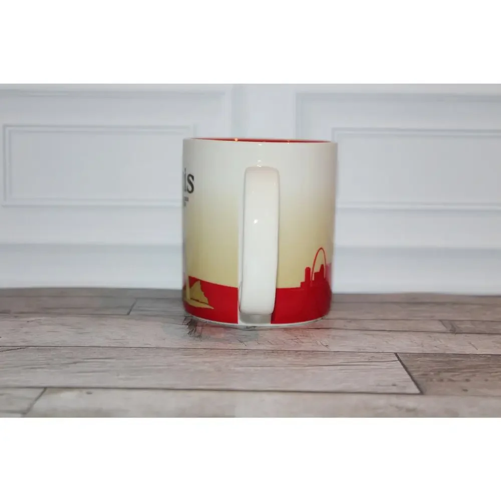 Starbucks St Louis Skyline Mug 16oz Gateway Arch Coffee Cup EUC